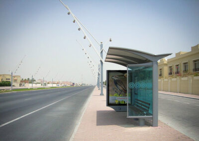 Morocco Bus Shelters